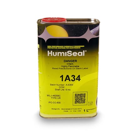 humiseal 1a34 coating conformal polyurethane clear quantity