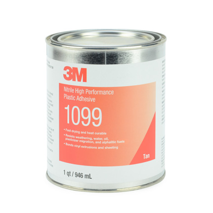 3M 1357 Neoprene High Performance Contact Adhesive Gray 1 PT Can