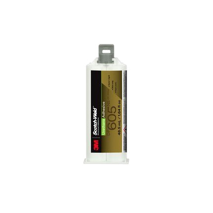3M Scotch-Weld DP605 NS Urethane Adhesive Off-White 48.5 mL Duo-Pak Cartridge
