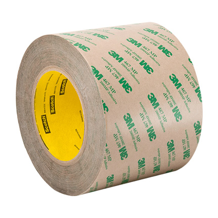 3M 467MP Clear Adhesive Transfer Tape