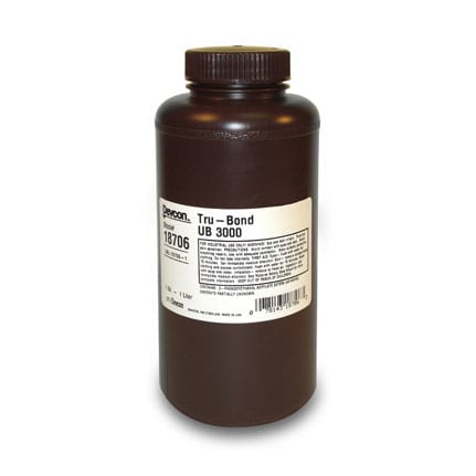 ITW Performance Polymers Devcon Tru-Bond UB 3000 UV Cure Adhesive Clear 1 L Bottle