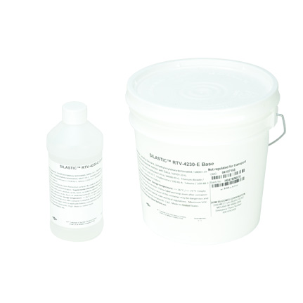 Dow SILASTIC™ RTV-4230-E Silicone Rubber White 4.4 kg Kit