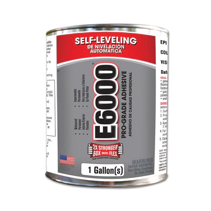 E800 Multi Purpose Clear Self Leveling Acrylic Adhesive- Glue