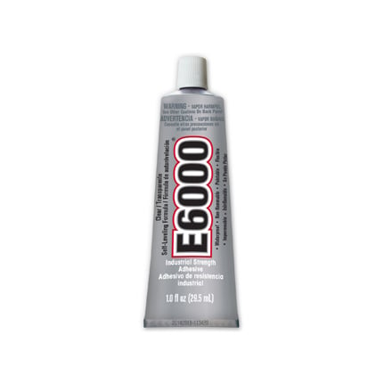 Eclectic E6000 Adhesive 1oz Tube Bulk Clear 