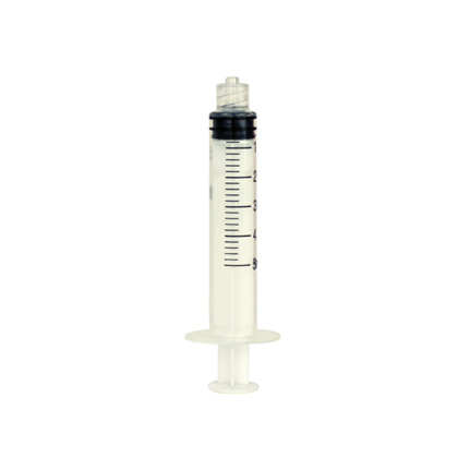 Fisnar 8401007 Luer Lock Graduated Syringe Clear 5cc