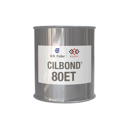 HB Fuller CILBOND® 80ET Solvent Based Adhesive Black 1 gal Pail