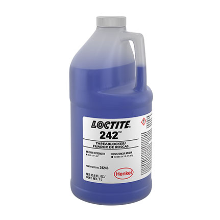 Henkel 24231 LOCTITE 242 Blue Medium Strength & Viscosity