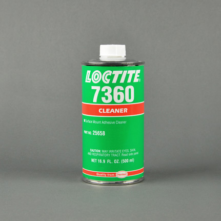 Henkel Loctite 7360 Surface Mount Adhesive Cleaner Clear 500 mL