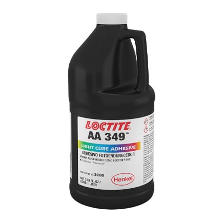 Henkel Loctite AA 349 Light Cure Adhesive 1 L Bottle