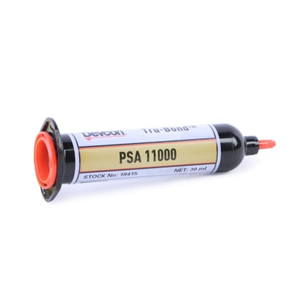 ITW Performance Polymers Devcon Tru-Bond PSA 11000 UV Cure Adhesive Clear 30 mL Syringe