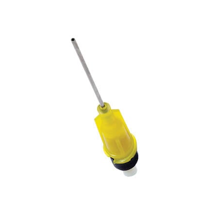 MicroCare TriggerGrip™ Replacement Syringe Adapter Yellow 0.035 in OD