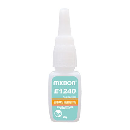 MXBON E1240 General Purpose Cyanoacrylate Adhesive Clear 20 g Bottle