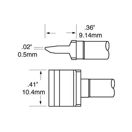 OKi RFP-BL1 Cartridge Blade 10 mm x 9.14 mm