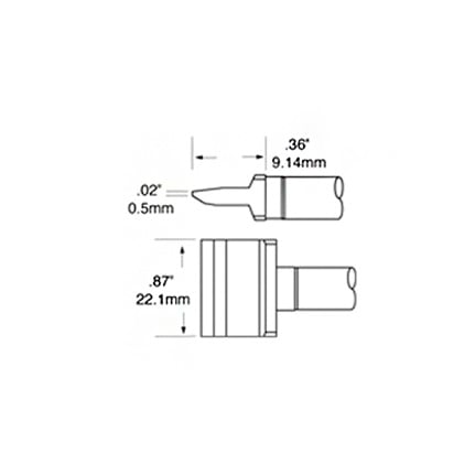 OKi RFP-BL3 Cartridge Blade 22.1 mm x 9.14 mm