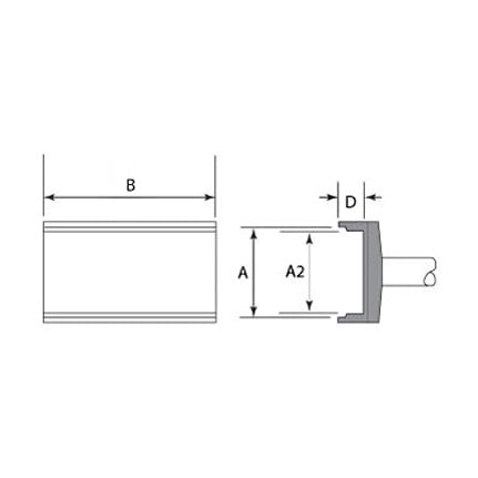 OKi SMTC-004 Tunnel Tip 5.08 mm x 4.32 mm