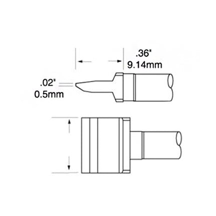 OKi SMTC-061 Long Blade Tip 15.75 mm