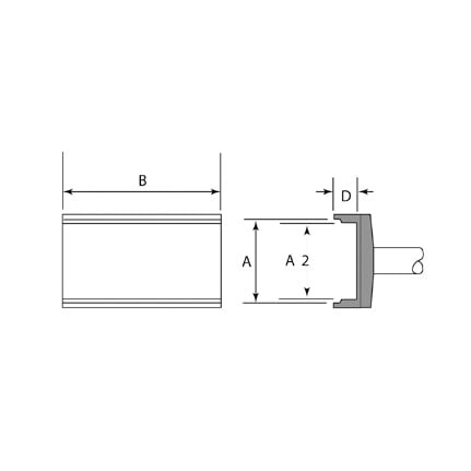 OKi SMTC-104 Tunnel Tip 5.08 mm x 4.32 mm