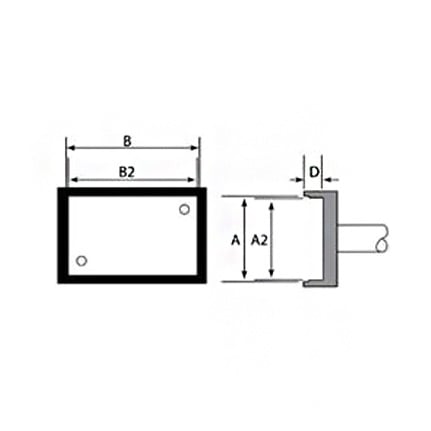 OKi SMTC-117 PLCC-52 Quad Solder Tip 20.32 mm x 20.32 mm