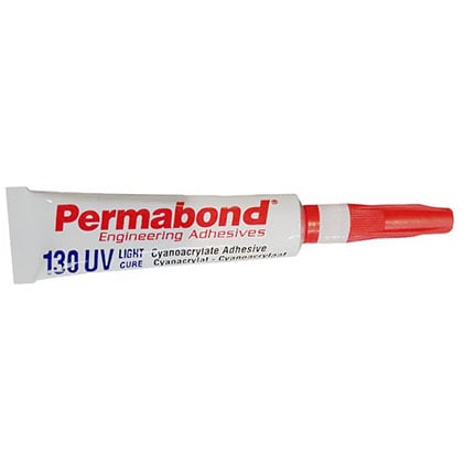 Permabond 130UV Light Cure Cyanoacrylate Adhesive 20 g Tube