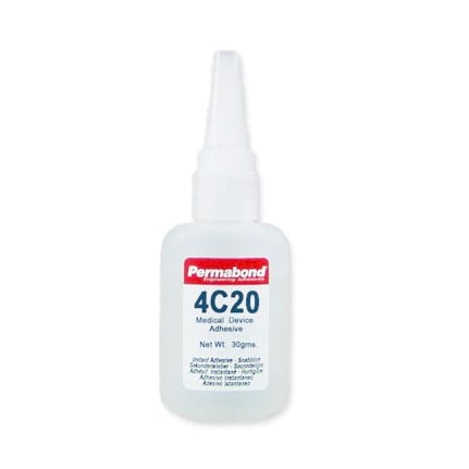 Permabond 4C20 Medical Device Adhesive Clear 30 g Bottle