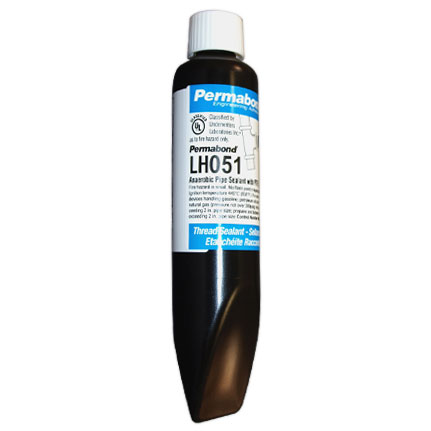 Permabond LH051 Anaerobic Pipe Sealant Adhesive White 250 mL Tube
