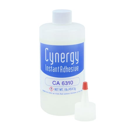 ResinLab Cynergy CA6310 Cyanoacrylate Adhesive Clear 1 lb Bottle