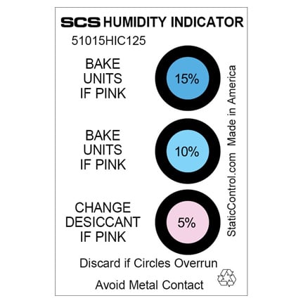 SCS 51015HIC125 Humidity Card