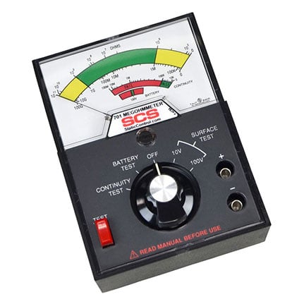 SCS 701-M Analog Megohmmeter