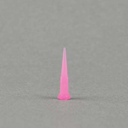 Techcon EA20TT-1 1/4 TT Series UV Blocking Tapered Flow Tip Pink 20 ga x 1.25 in